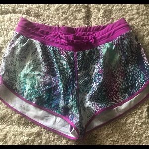 Fabletics running shorts, gently used, Size M